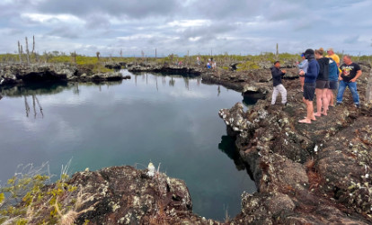 Los túneles Isabela island.